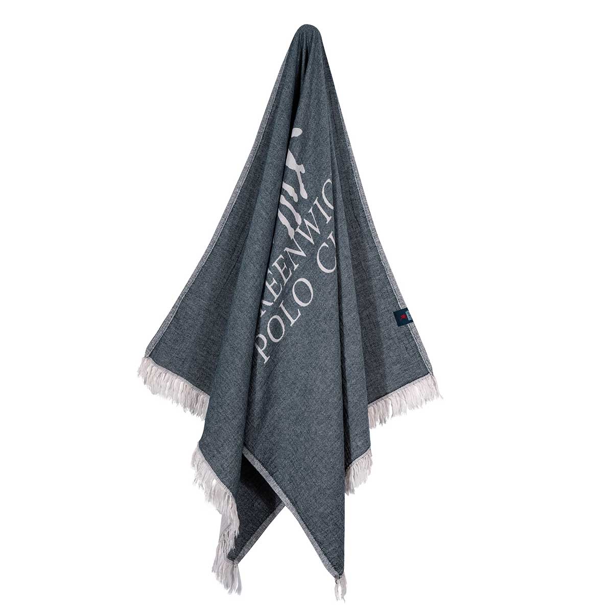 Παρεό (85X170) Greenwich Polo Club Beach 3907 Blue Θαλάσσης Spitishop
