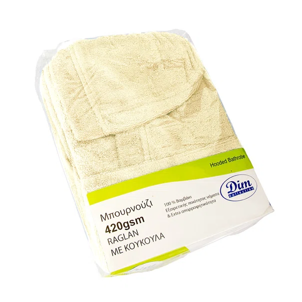 Μπουρνούζι Dimcol 3010 Εκρού