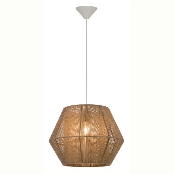 Φωτιστικό Οροφής Μονόφωτο Viokef Zaira Beige 4198102