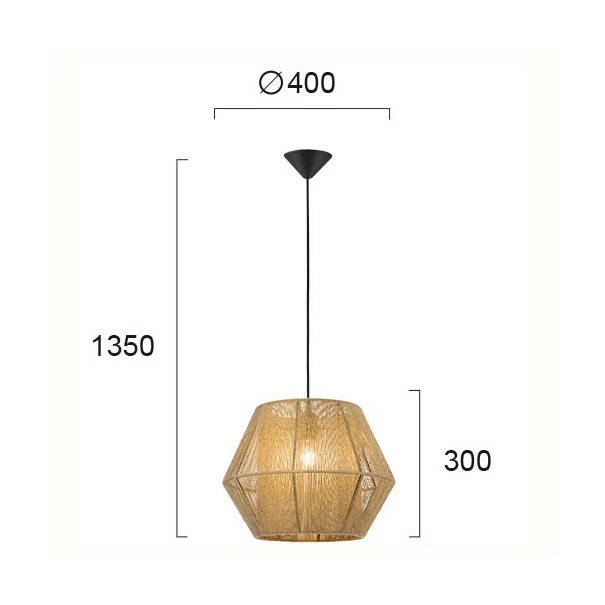 Φωτιστικό Οροφής Μονόφωτο Viokef Zaira Beige 4198102