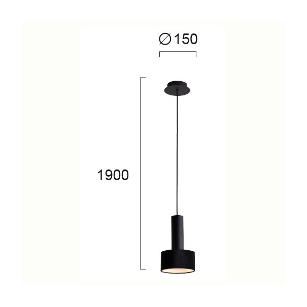 Φωτιστικό Οροφής Μονόφωτο Viokef Arietta Black 4258301