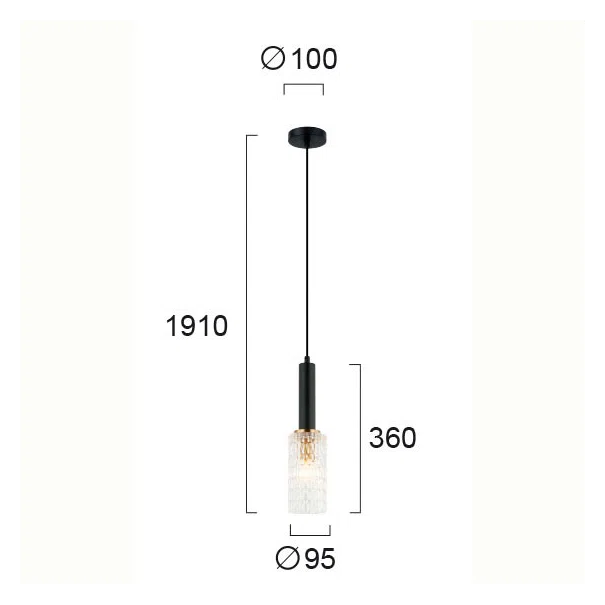 Φωτιστικό Οροφής Μονόφωτο Viokef Lira 4246200