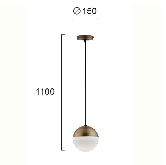 Φωτιστικό Οροφής Μονόφωτο Viokef Violla 4190200
