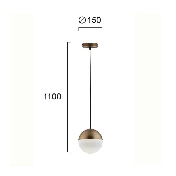 Φωτιστικό Οροφής Μονόφωτο Viokef Violla 4190200