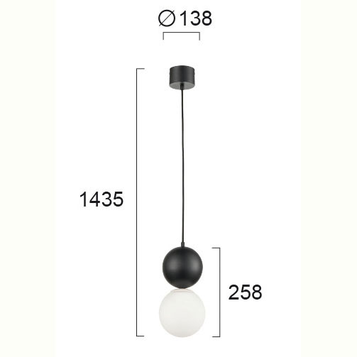 Φωτιστικό Οροφής Μονόφωτο Viokef Stone 4236700 Φωτιστικά Κρεμαστά Spitishop