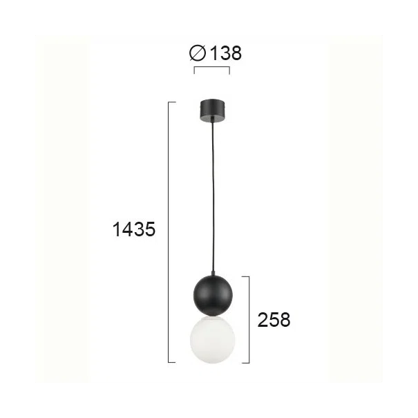 Φωτιστικό Οροφής Μονόφωτο Viokef Stone 4236700