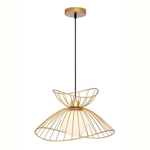 Φωτιστικό Οροφής Μονόφωτο Viokef Belinda Gold 4275101