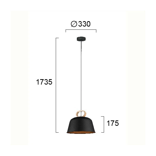 Φωτιστικό Οροφής Μονόφωτο Viokef Clip Black 4266801