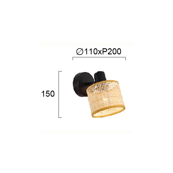 Απλίκα Τοίχου Viokef Erica 4274700