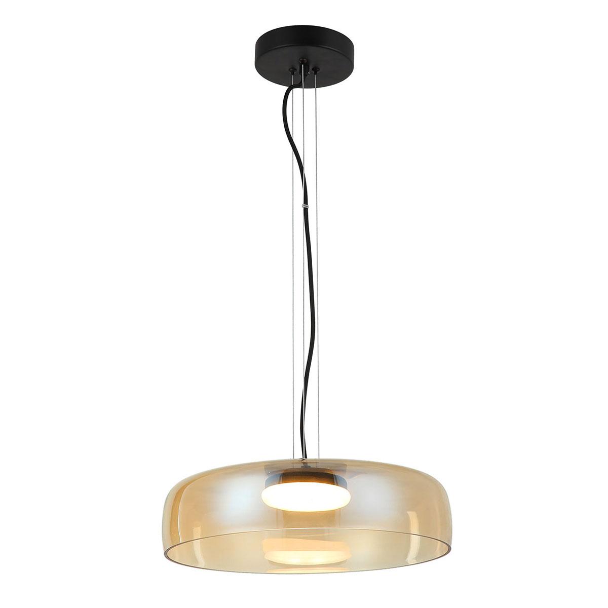 Φωτιστικό Οροφής Led Viokef Simple Honey 4302401 Φωτιστικά Κρεμαστά Spitishop