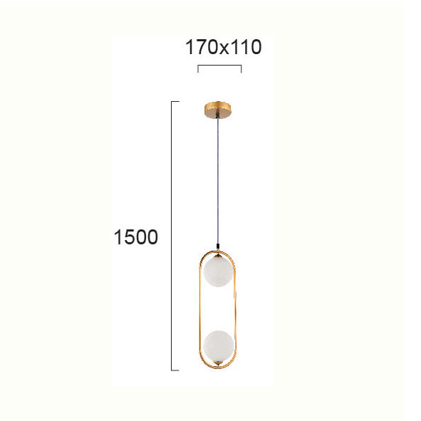 Φωτιστικό Οροφής Δίφωτο Viokef Fancy Gold 4208701 Φωτιστικά Κρεμαστά Spitishop