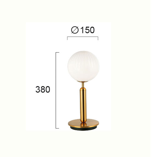 Πορτατίφ Viokef Jolin 4259600 Φωτιστικά Επιτραπέζια Spitishop
