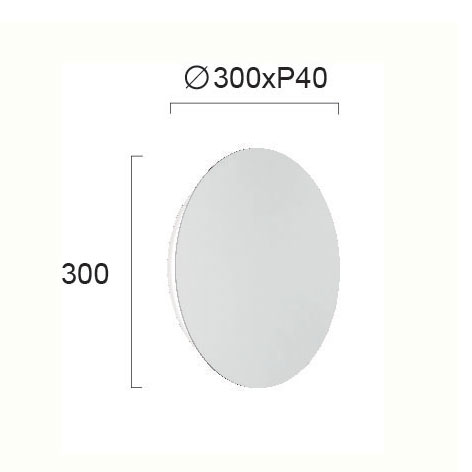 Απλίκα Τοίχου Led Viokef Kyklos White 4193800 Φωτιστικά Απλίκες Spitishop