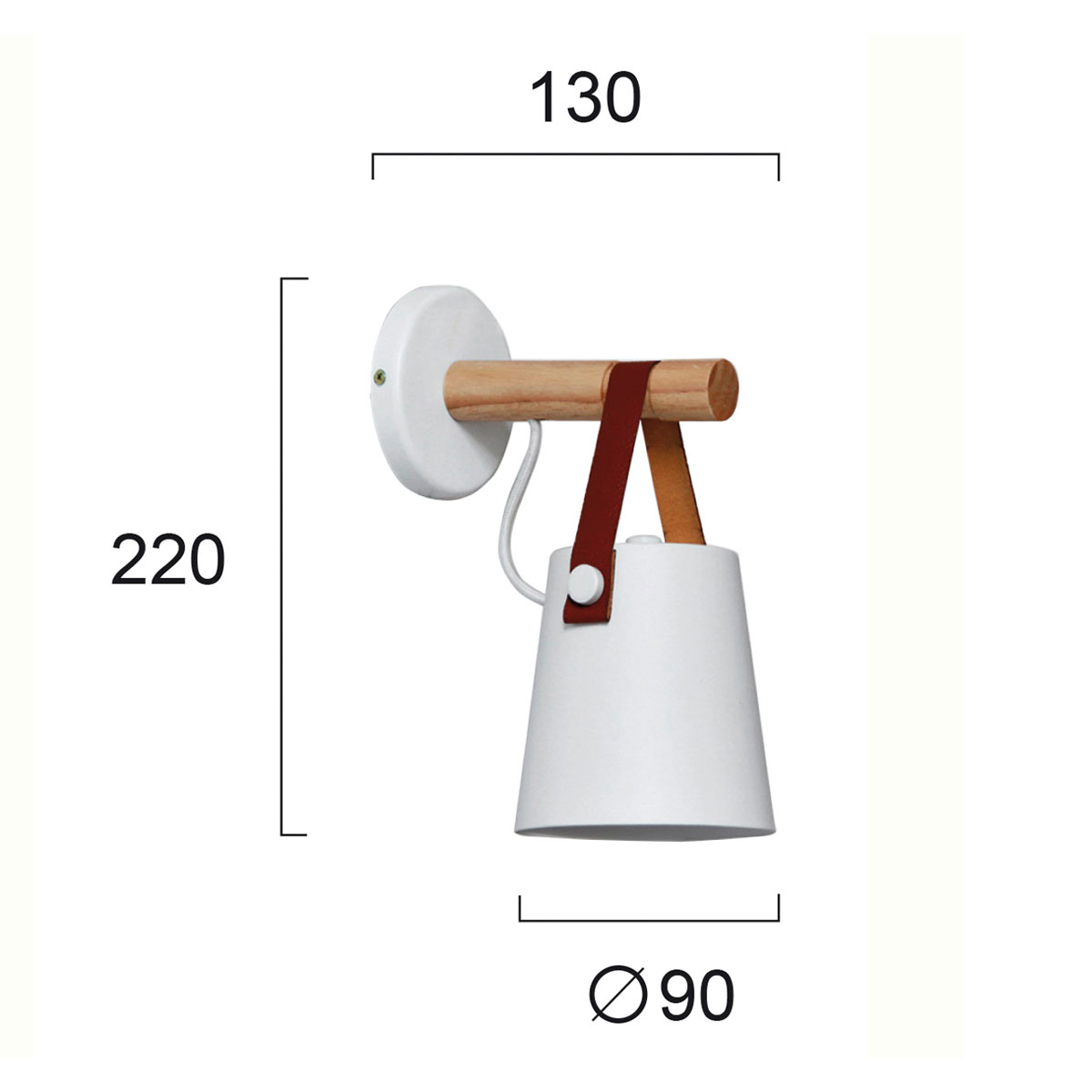 Απλίκα Τοίχου Viokef Vetra 4231600 Φωτιστικά Απλίκες Spitishop