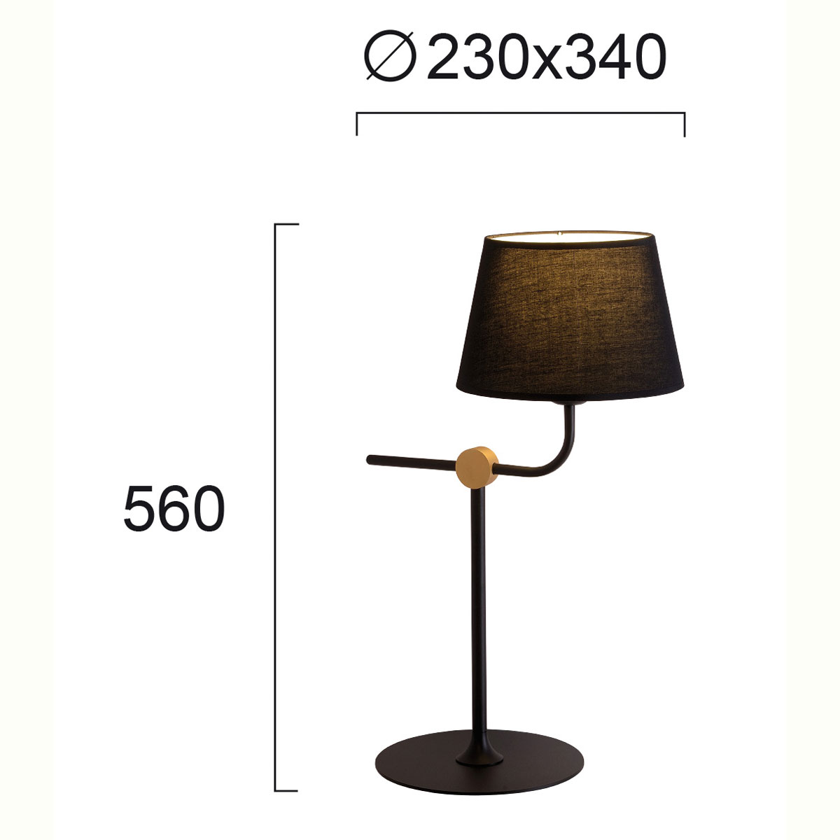 Πορτατίφ Viokef Largo 4221500 Φωτιστικά Επιτραπέζια Spitishop