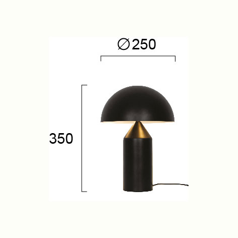 Πορτατίφ Viokef Nilson 4278900 Φωτιστικά Επιτραπέζια Spitishop