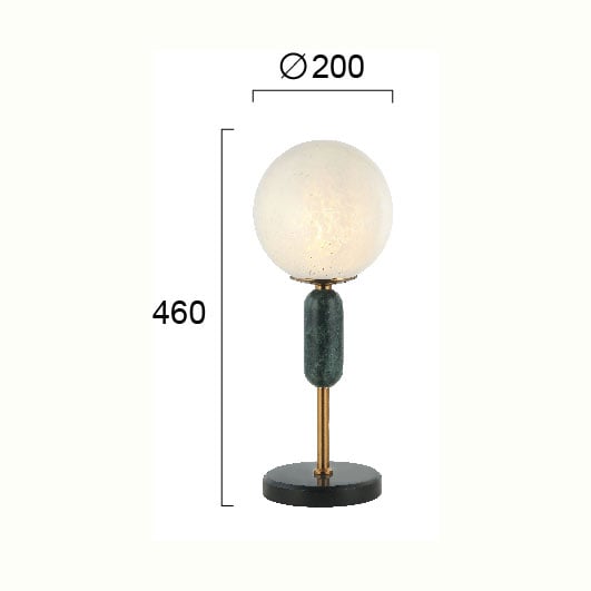Πορτατίφ Viokef Polly 4264300 Φωτιστικά Επιτραπέζια Spitishop