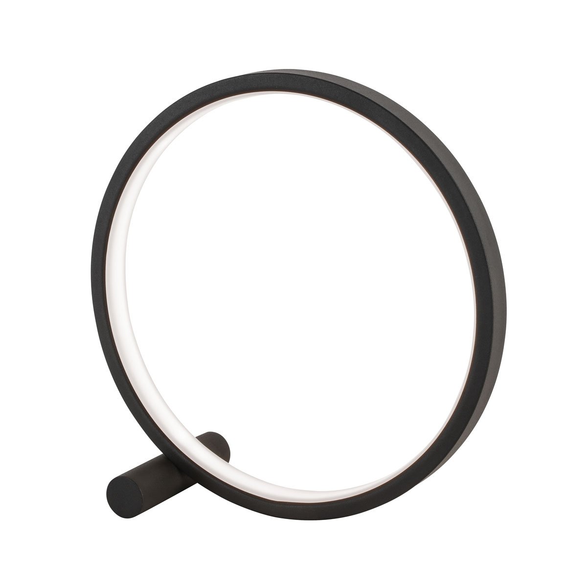 Πορτατίφ LED Viokef Circle Black 429150