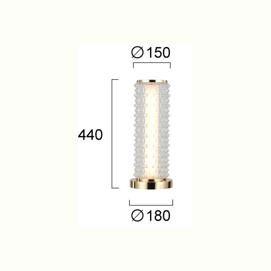 Πορτατίφ Led Viokef Irma 4294800 Φωτιστικά Επιτραπέζια Spitishop