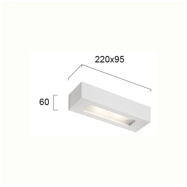Απλίκα Τοίχου Viokef Mack 4072000