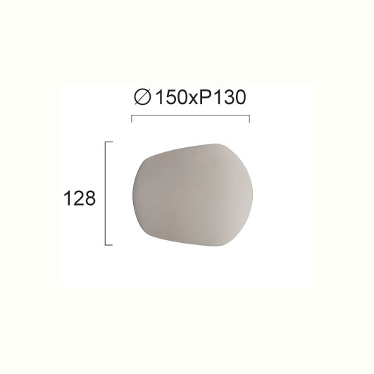 Απλίκα Τοίχου Viokef Sarra Grey 4290201 Φωτιστικά Απλίκες Spitishop