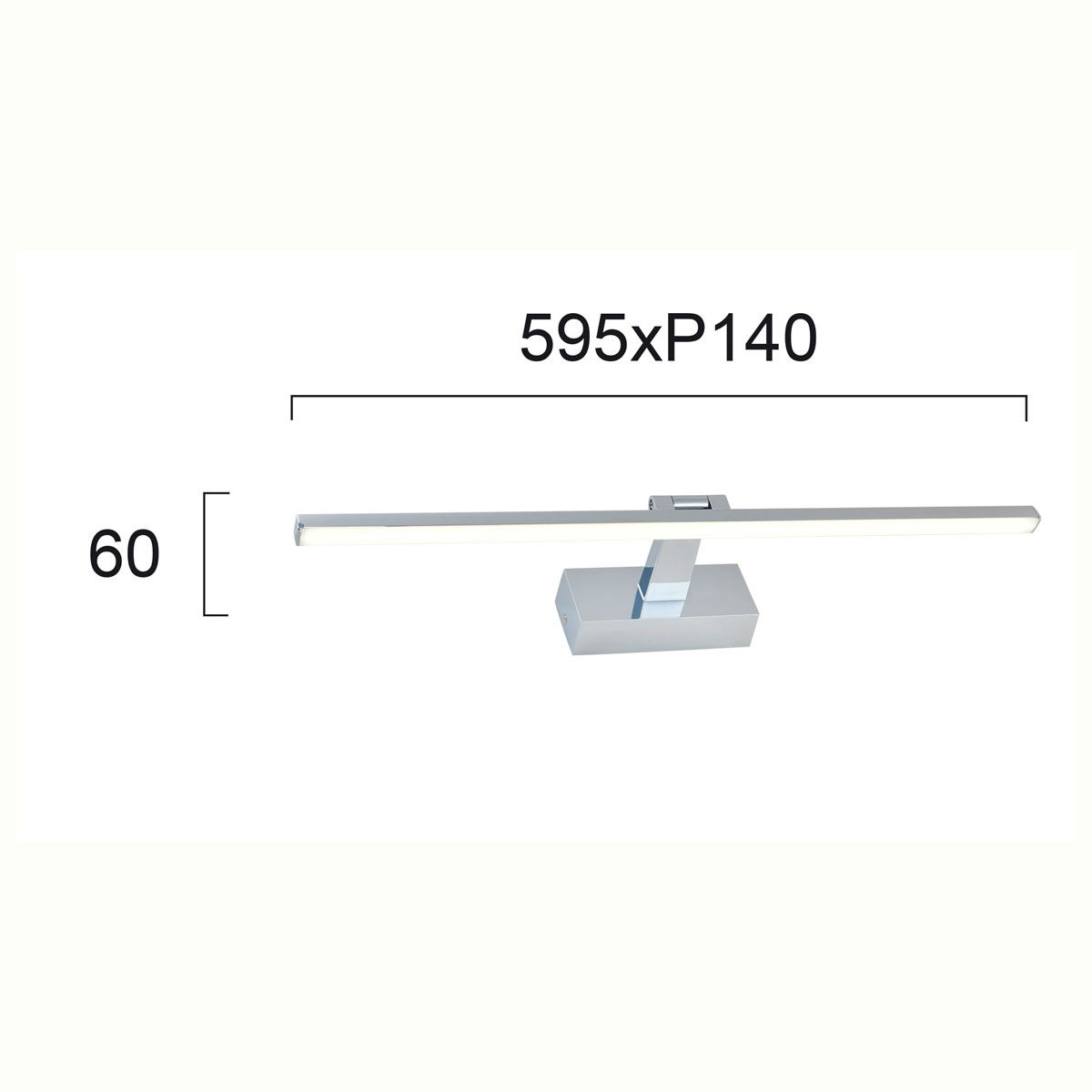 Φωτιστικό Μπάνιου Led Viokef Jasper 4234900 Μπάνιο Φωτιστικά Spitishop