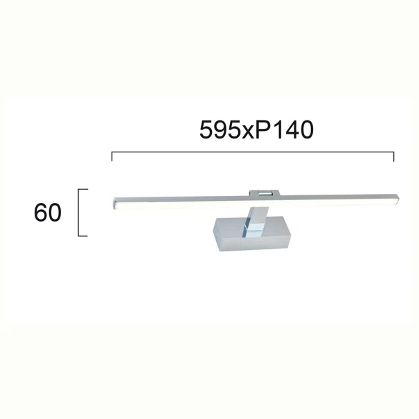 Φωτιστικό Μπάνιου LED Viokef Jasper 4234900