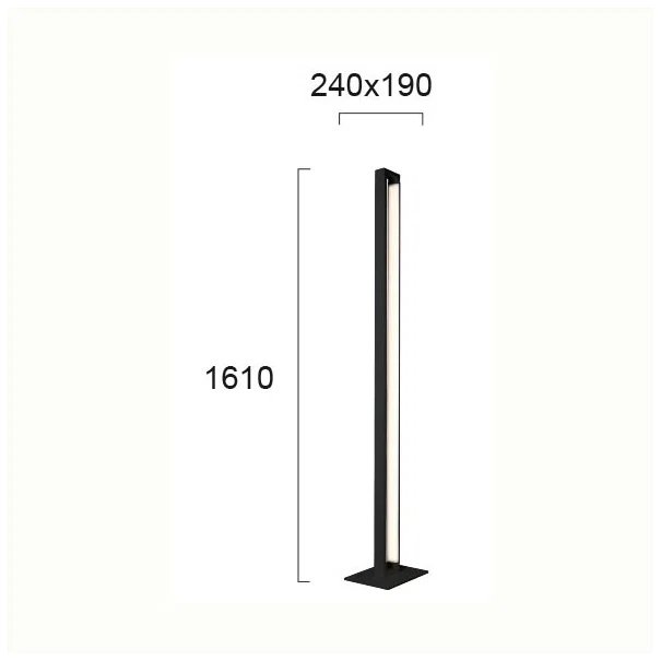 Φωτιστικό Δαπέδου LED Viokef Tiffany 4220800