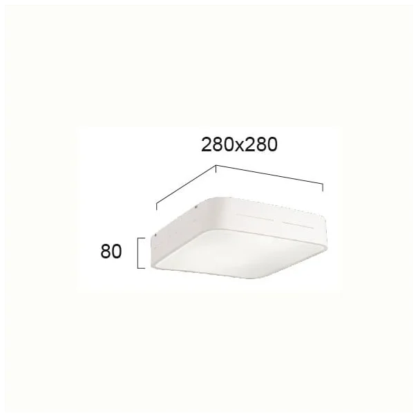 Φωτιστικό Πλαφονιέρα Viokef Terry White 4104200