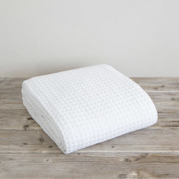 Κουβέρτα Πικέ Μονή (160x240) Nima Comfy Snow White