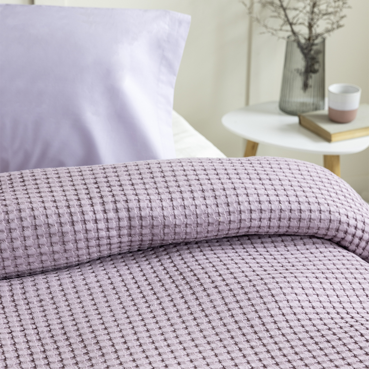 Κουβέρτα Πικέ King Size (240x260) Nima Comfy Warm Lilac