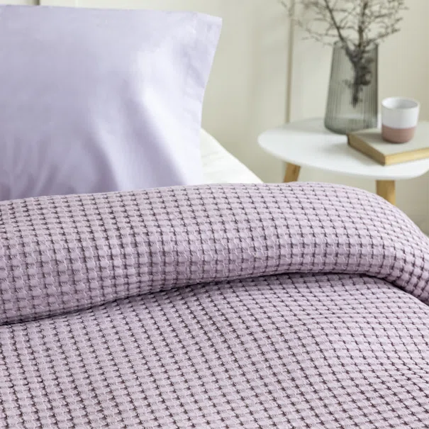 Κουβέρτα Πικέ King Size (240x260) Nima Comfy Warm Lilac