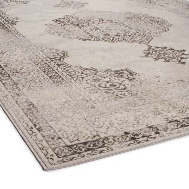 Χαλί Διαδρόμου (67x140) Βιοκαρπέτ Gossip 6341F Grey Vizon
