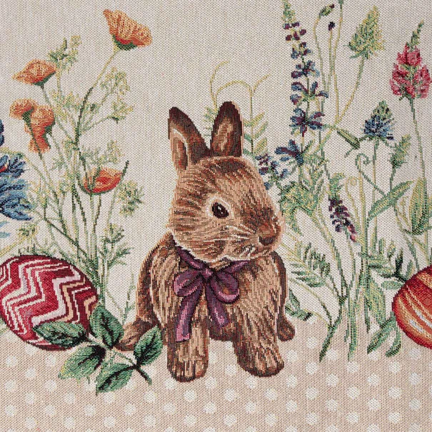 Πασχαλινό Τραπεζομάντηλο (140x180) Silk Fashion Easter Dots