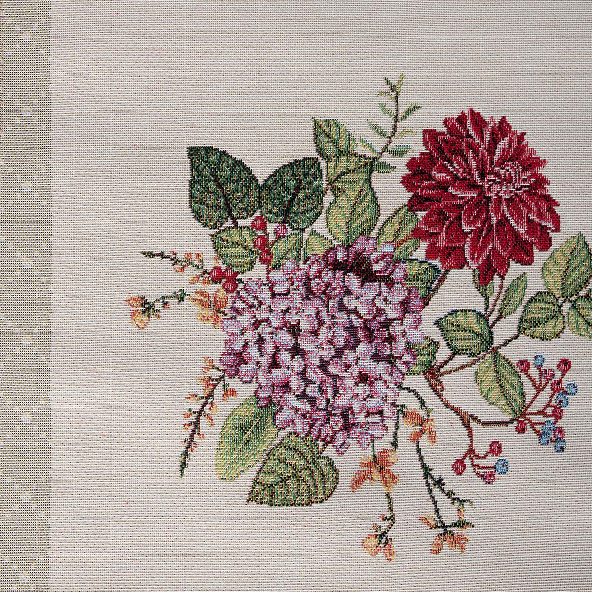 Πασχαλινό Τραπεζομάντηλο (140X140) Silk Fashion Goose Walk Πασχαλινά Είδη Τραπεζομάντηλα Spitishop