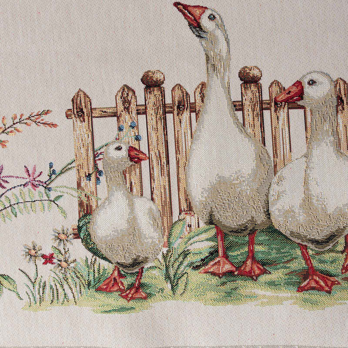 Πασχαλινό Τραπεζομάντηλο (140x180) Silk Fashion Goose Walk