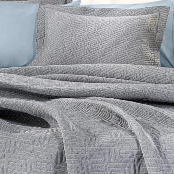 Κουβερτόριο Υπέρδιπλο (245x260) Guy Laroche Pattern Black & White