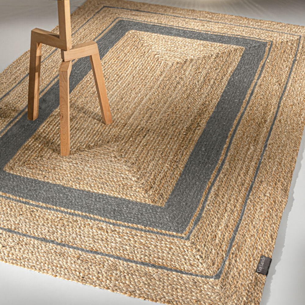 Χαλί Καλοκαιρινό (160x230) Guy Laroche Grande Anthracite