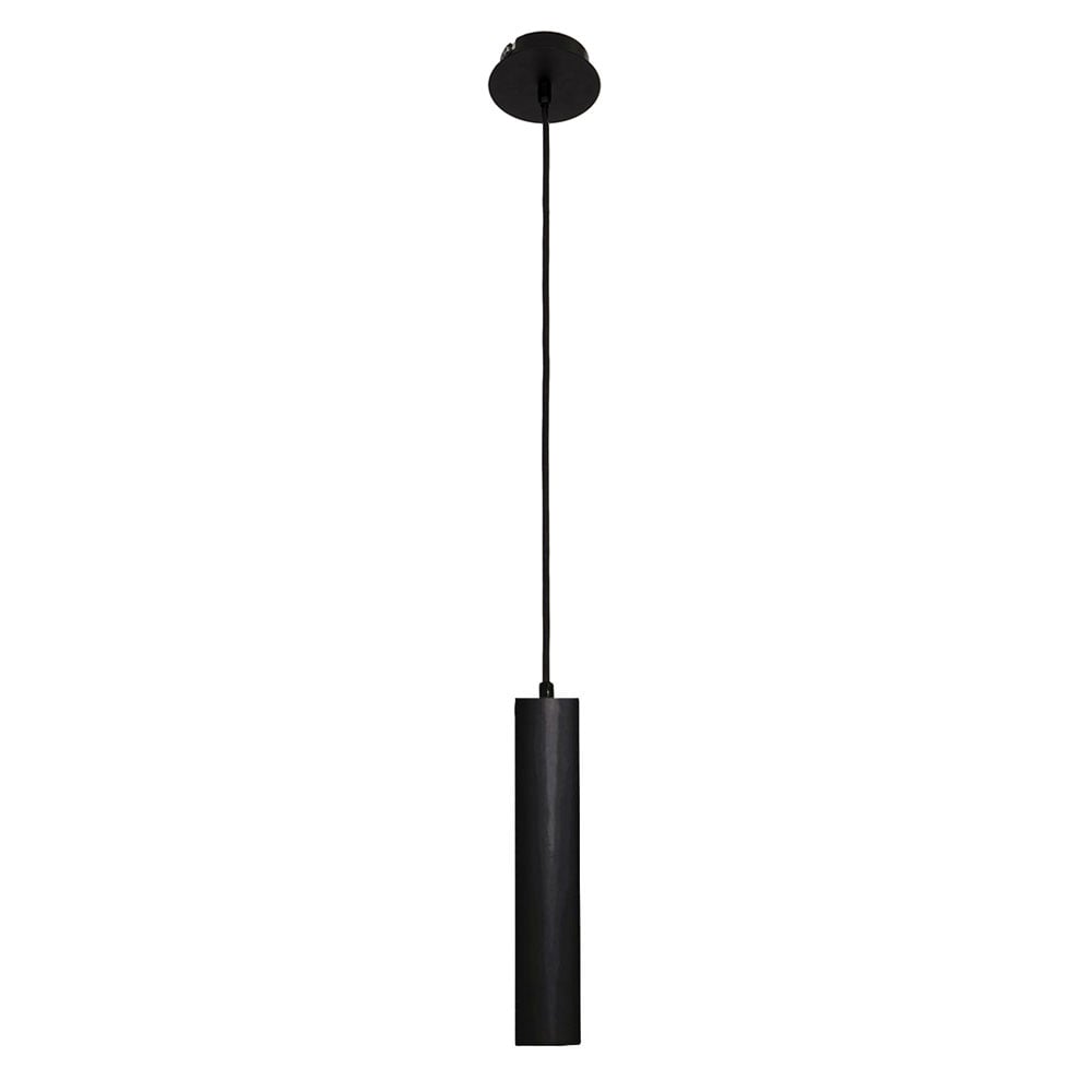 Φωτιστικό Οροφής Μονόφωτο Viokef Lesante Black 4144301 Φωτιστικά Κρεμαστά Spitishop