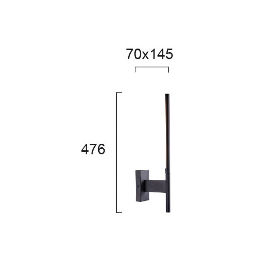 Απλίκα Τοίχου Led Viokef Nido 4229100 Φωτιστικά Απλίκες Spitishop