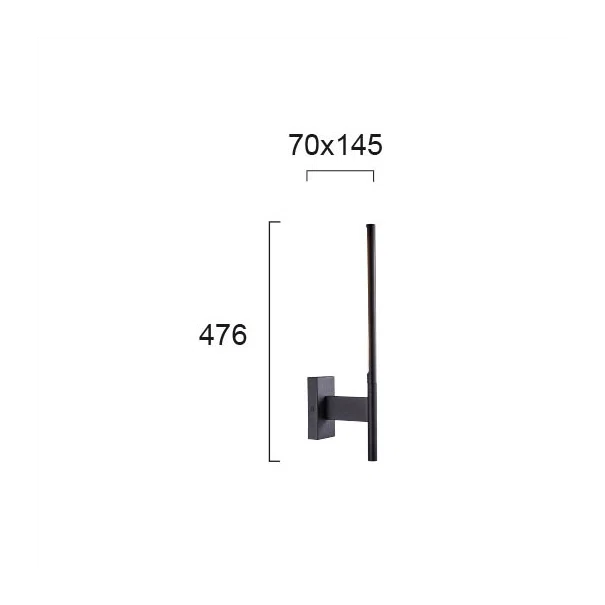 Απλίκα Τοίχου LED Viokef Nido 4229100