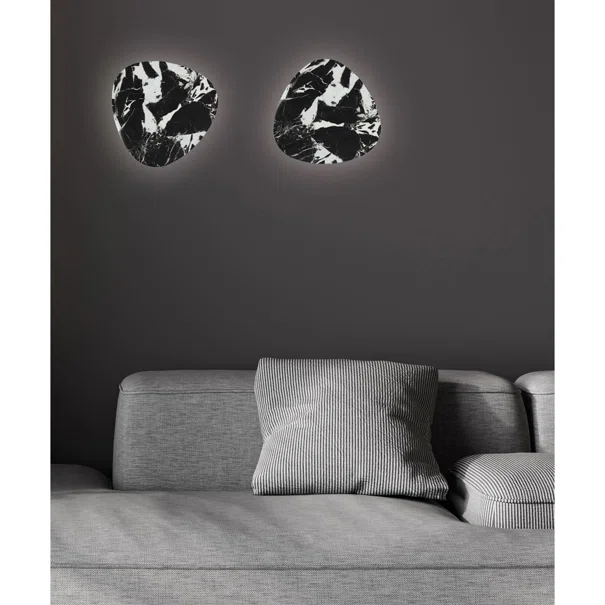 Απλίκα Τοίχου LED Viokef Rock Black 4293101