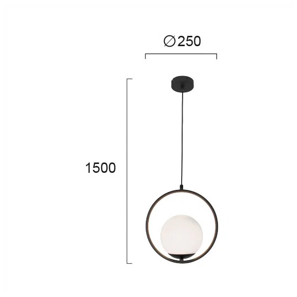 Φωτιστικό Οροφής Μονόφωτο Viokef Anouk 4234300
