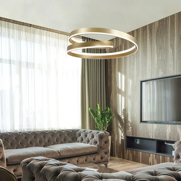 Φωτιστικό Οροφής LED Viokef Capri Gold 4291301