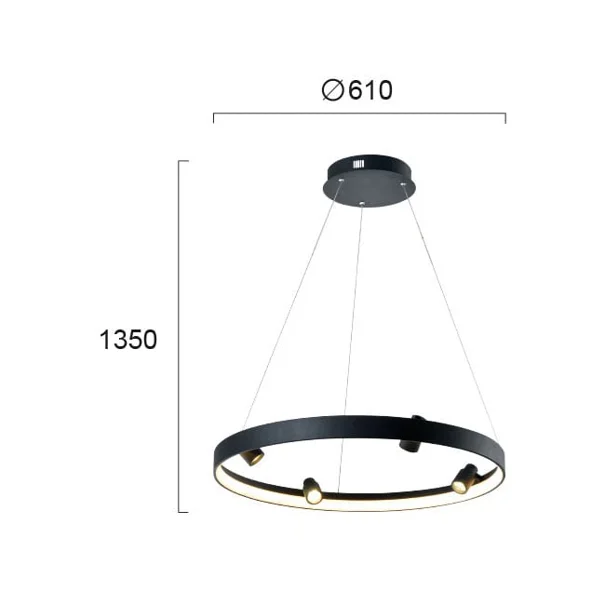 Φωτιστικό Οροφής LED Viokef Denis 4250600
