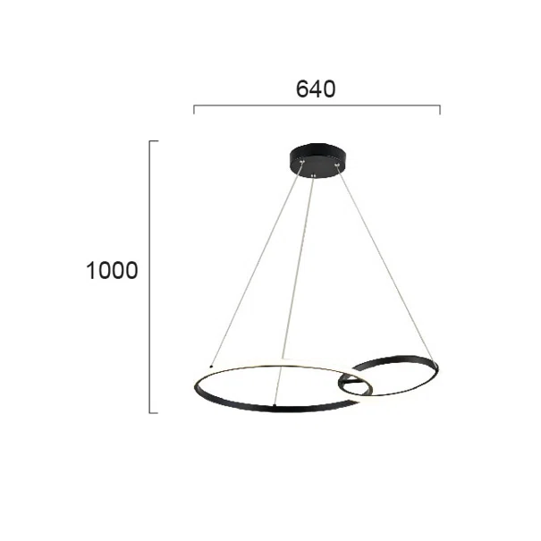 Φωτιστικό Οροφής LED Viokef Double 4275800
