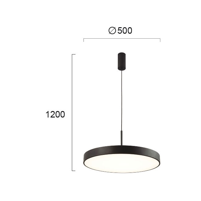 Φωτιστικό Οροφής Led Viokef Madison Black 4235601 Φωτιστικά Σαλονιού Spitishop