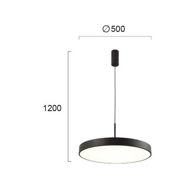 Φωτιστικό Οροφής LED Viokef Madison Black 4235601