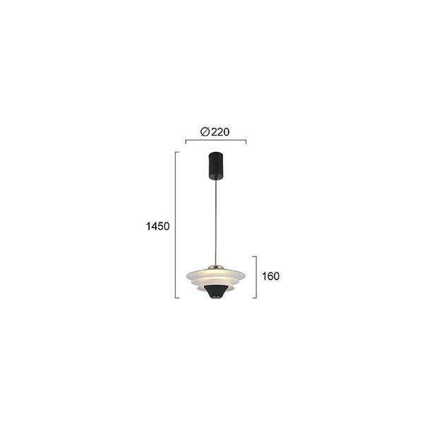 Φωτιστικό Οροφής LED Viokef Manley 4308600