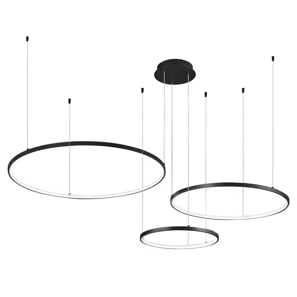 Φωτιστικό Οροφής LED Dimmable Viokef Maximos Black 4301100